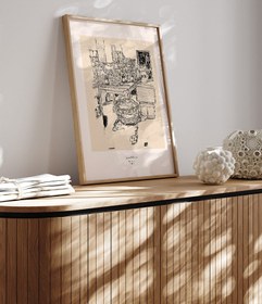 Resim Egon Schiele Packing Room Sketch - Art Print - Matt Studio / 30x40 cm 