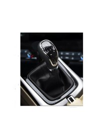 Resim Fort Focus 2005-2010 Uyumlu Vites Körüğü Siyah Deri Siyah Dikiş 