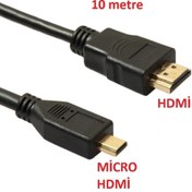 Resim MOLIX Hdmi To Micro Hdmi Kablo 10 Metre 