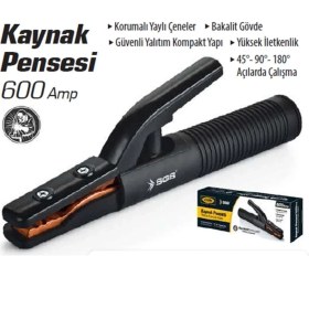 Resim Belle Fusion Mey Ithalat® Sgs 318 600 Amper Kaynak Pensesi 