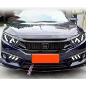 Resim Genel Markalar Honda Civic Fc5 (2017- 2019) Lamborghini Style Led Far Seti Lam-t054 