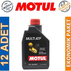 Resim Motul Multi Atf Tam Sentetik Otomatik Şanzıman Yağı 12 x 1 L 