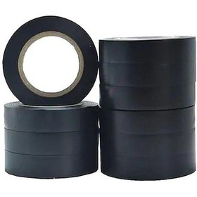 Resim Akbant İzole Bant Eklektrik Bandı - 0.12 Mm X 19 Mm X 10 Yrd - Kırmızı - 10 Adet 