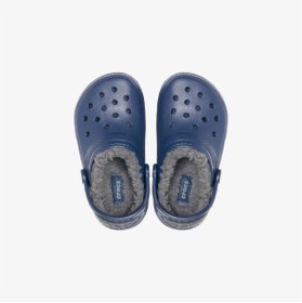 Resim Crocs Classic Lined Clog Çocuk Lacivert Terlik 
