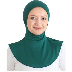 Resim Modish Group Kadın Boyunluklu Hijab Tesettür Pratik Spor Bone - Sarı Zümrüt 