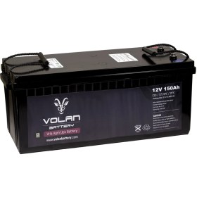 Resim Volan Battery 12 Volt 150 Ah (Amper) Kuru Akü 