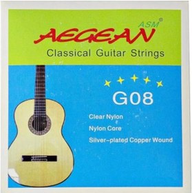 Resim AyrStore ASM Aegean Klasik Gitar Teli Takım 