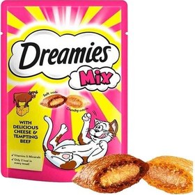 Resim Dreamies Kedi Ödül Mix Sığır Etli Ve Peynirli 60 Gr 