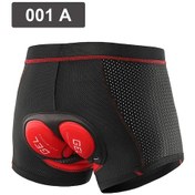 Resim Newboler Nefes Bisiklet Şort Bisiklet İç Çamaşırı 5d Jel Ped Darbeye Dayanıklı Sho011 Red M Kırmızı 