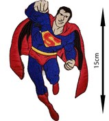 Resim REMSATİC Ütü Ile Yapışan Arma - Patch - Superman Modeli (15cm X 10cm) 