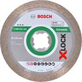Resim Bosch - X-Lock - Best Serisi Seramik Için, Elmas Kesme Diski 125 mm 