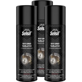 Resim Selsil Sıvı Gres Yağlama Spreyi 3 Adet 500 ml 
