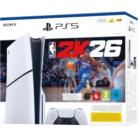 Resim Sony Playstation 5 Slim CD'li NBA2K26 Edition 1 TB Bilkom Garanti 