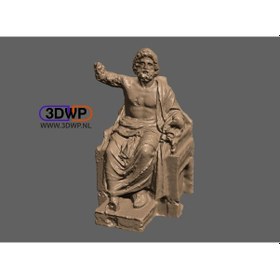 Resim Opencart Zeus Heykeli Heykel 3d Tarama Sadece Plastik Aparattır 