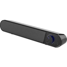Resim Bluetooth Bilgisayar Hoparlör Bar Kablosuz Hoparlörler Mic Mikrofon Hifi Stereo Subwoofer Dizüstü Pc Aux Için Kablolu 3.5mm Hoparlör | Bilgisayar Hoparlörleri (Siyah) 