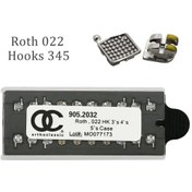 Resim Pıorpoy 20 Adet Diş Ortodonti Parantez Metal Parantez Diş Mım Monoblok Roth Mbt 022 018 Kanca 345 Ortodoncia Malzemesi 4 