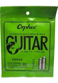 Resim Orphee Tx620 Akustik Gitar Teli 