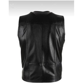 Resim New Zaya Leather Erkek Hakiki Deri Yelek (554252292) 