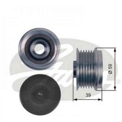 Resim GATES ALTERNATÖR KASNAĞI [ FIAT DOBLO, ALBEA 1,3MJT ] GNZRZ 
