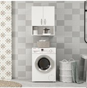 Resim Voda Banyo Dolabı Beyaz-Beyaz 