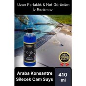 Resim Kolay Kullanım Uzun Parlaklık Net Görünüm Iz Bırakmaz Araba Oto Konsantre Silecek Cam Suyu 410 ml 