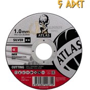 Resim Atlas A60V-BF41 İnox Daire Testere Kesme Taşı 1 x 115 mm. - 5 Adet 