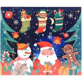 Resim 2023 Noel Advent Takvimi Kendin Yap Moda Bilezik Seti, Boncuklu Ve Tılsımlı 24 Günlük Takı Yapımı Kiti C 