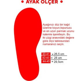 Resim Gezer Erkek Rahat Taban Hafif ve Şık Keçe Ev Terliği 