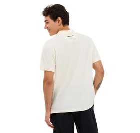 Resim Skechers M Short Sleeve Polo Erkek T-Shirt Beyaz 