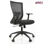 Resim Dekofis Goldsit Çalışma Koltuğu Fileli 