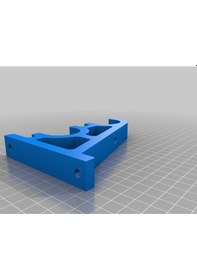 Resim Opencart Perde Çubuğu Çift Braket Sadece Plastik Aparattır 