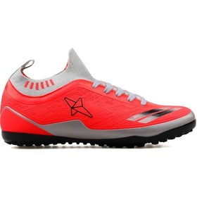 Resim Laliga Çim Zemin Genç Kramponu GHS - Nar - Gümüş Gri - Narçiçeği 