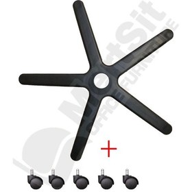 Resim Mertsit Ofis Yıldız Ayak Koltuk Ayağı Kırılan Sandalye Ayağı 