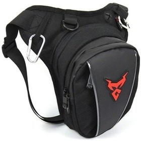 Resim Sones Motocentrıc 11-mc-0105 Motosiklet Bacak Çantası Bel Çantası Kırmızı 