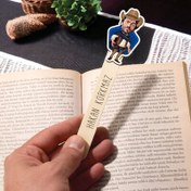 Resim Kovboy Karikatürlü Çubuk Kitap Ayracı 