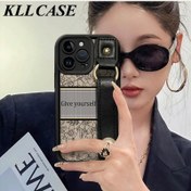 Resim Siyah Gelişmiş İnci Bileklikli Çizgiler ve Çiçekler Yumuşak Kabuklu Anti-düşme Moda, iPhone16/16PRO/16Pro Max/15/15Pro/15 Pro Max/14/14PRO/14Pro Max/13/13Pro/13Pro MAX/12/12Pro/12Pro Max/11/11Pro Max/X/XR için Uygun 