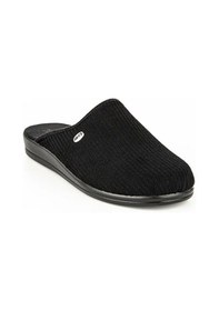 Resim Muya Tondo Anatomik Taban Erkek Ev Terliği Siyah 