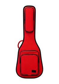 Resim Kırmızı Profesyonel Gigbag Klasik Gitar Kılıfı - Çantası - Su Geçirmez 