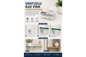Resim Öztem Vantuzlu Raf Pimi - Kaymaz, Iz Bırakmaz, Güçlü Tutuş 