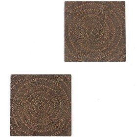 Resim Bardak Altlığı Model -50 Kahverengi 