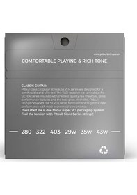 Resim Pitbull Strings Silver Series Scg Nt Takım Tel Klasik Gitar Teli 