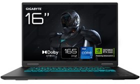 Resim Gigabyte Gaming A16 CVH 8GB RTX5060 Intel Core i7-13620H 16GB RAM 1TB SSD 16 inç FHD+ 165Hz 