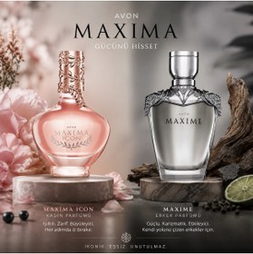 Resim AVON Maxima Kadın 50 ml Ve Maxime Erkek 75 ml Parfüm Seti 
