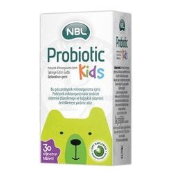 Resim NBL Probiyotik Kids 30 Tablet 