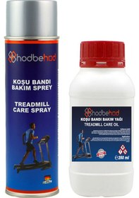 Resim Koşu Bandı Silikon Yağı 250 ML Sıvı+500 ML Sprey Silikon Yağ Set 
