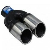 Resim Üniversal Egzoz Ucu 76x110 Çiftli Eko Sol Çıkış 020-022L 