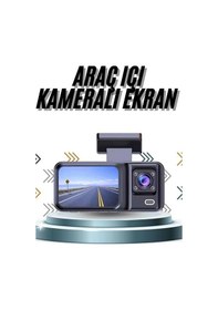 Resim Dvr Araç İçi Kamera Ön Ve İç Kamera 2 İnç Ekranlı Çift Kamera - E 