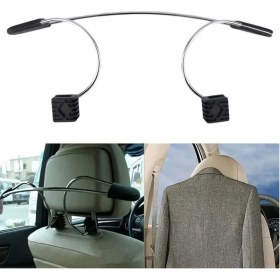 Resim Araba Oto Koltuk Kafalık Arkası Ceket ve Elbise Askılığı Metal Askı Nemere 