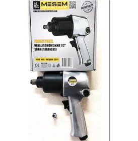 Resim Profesyonel Havalı Somun Sıkma 1/2'' Sökme Tabancası Meşem 3211 