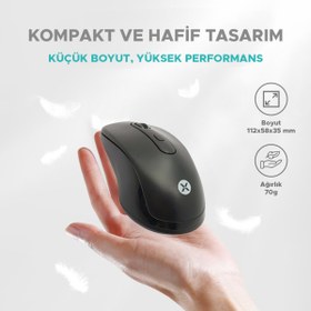 Resim Dexim MW-036 Kablosuz Mouse-Siyah DMA010 